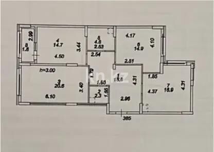 Продажа 3-комнатной квартиры, 95 м² - Продажа квартир в блочном доме в Астане - страница 24 фото 1 из 1