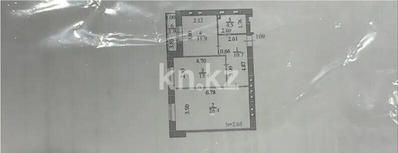 Продажа 2-комнатной квартиры, 68.8 м² - Продажа двухкомнатных квартир в р-не Сарыарка Астаны фото 3 из 3