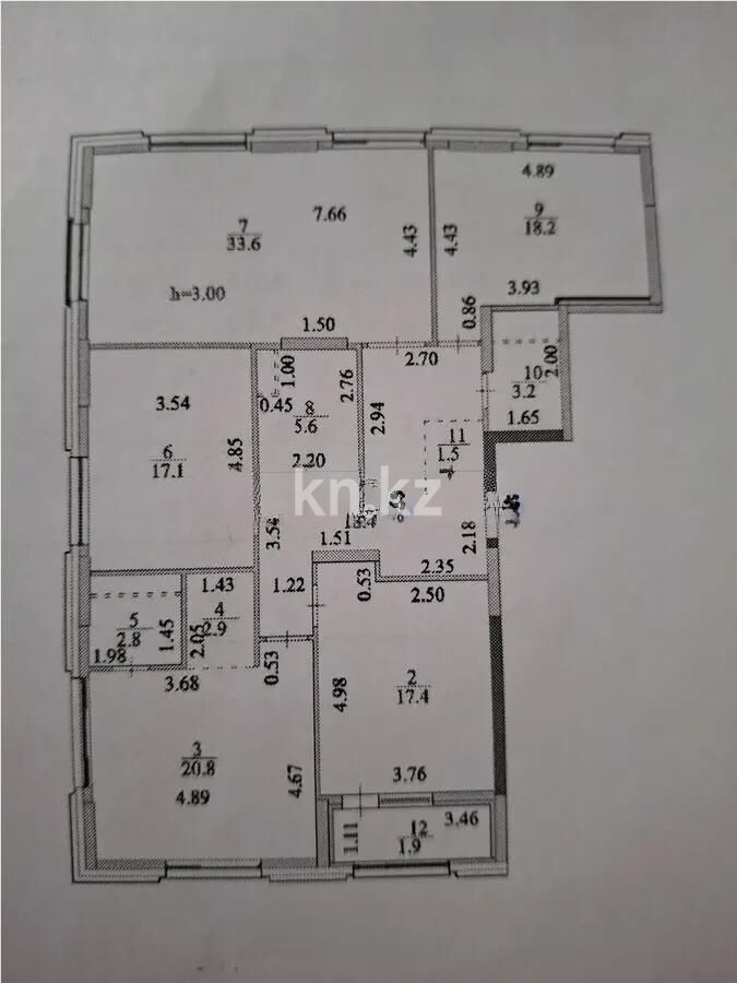 Продажа 4-комнатной квартиры, 145 м² - Продажа четырехкомнатных квартир в монолитно-каркасном доме в Казахстане - страница 18 фото 6 из 6