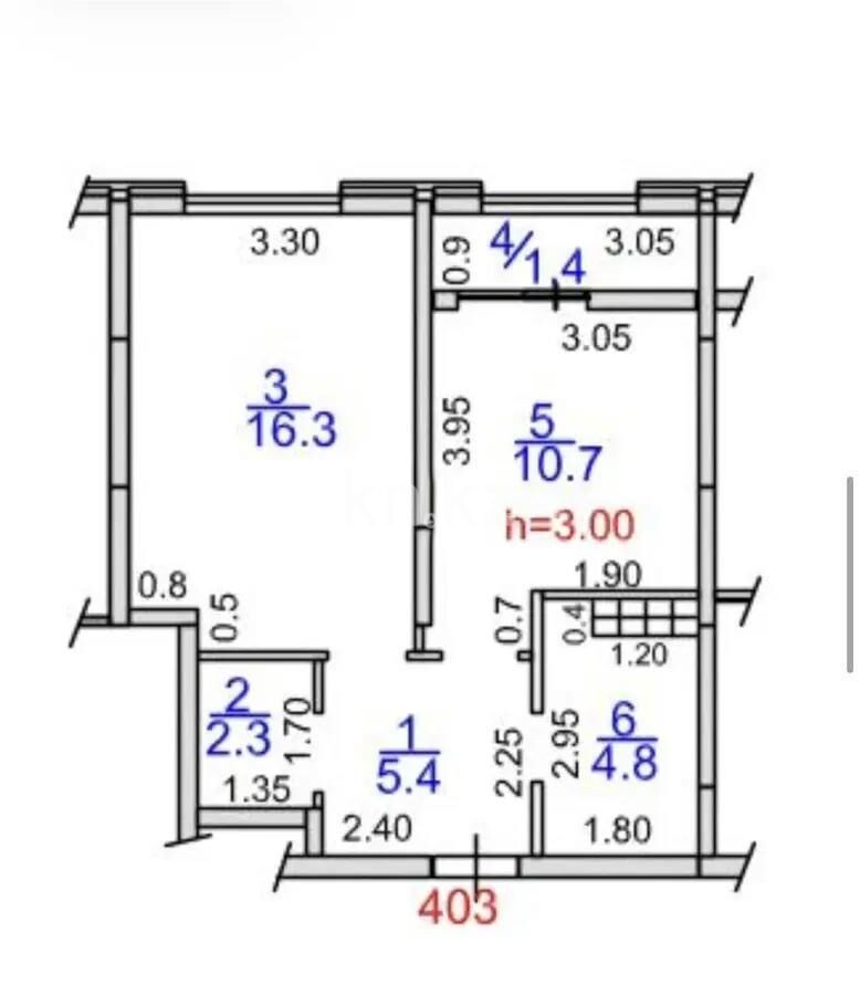 Продажа 1-комнатной квартиры, 41 м² - Продажа однокомнатных квартир в Ауэзовском р-не Алматы - страница 8 фото 3 из 3