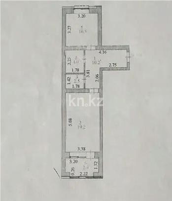 Продажа 1-комнатной квартиры, 48.8 м² - Продажа однокомнатных квартир в р-не Есиль Астаны - страница 4 фото 6 из 6