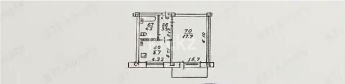 Продажа 1-комнатной квартиры, 37 м² - Продажа однокомнатных квартир в кирпичном доме в Алматы - страница 12 фото 5 из 5