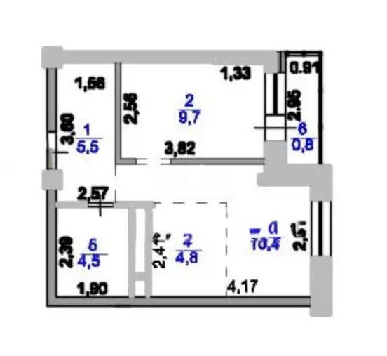 Продажа 1-комнатной квартиры, 36 м² - Продажа квартир в Казахстане - страница 33 фото 1 из 1