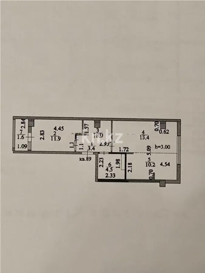 Продажа 2-комнатной квартиры, 50.4 м² - Продажа двухкомнатных квартир в р-не Сарайшык Астаны - страница 28 фото 5 из 5