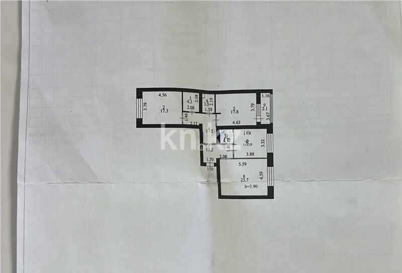Продажа 3-комнатной квартиры, 102.7 м² - Продажа трехкомнатных квартир в Астане - страница 16 фото 6 из 6