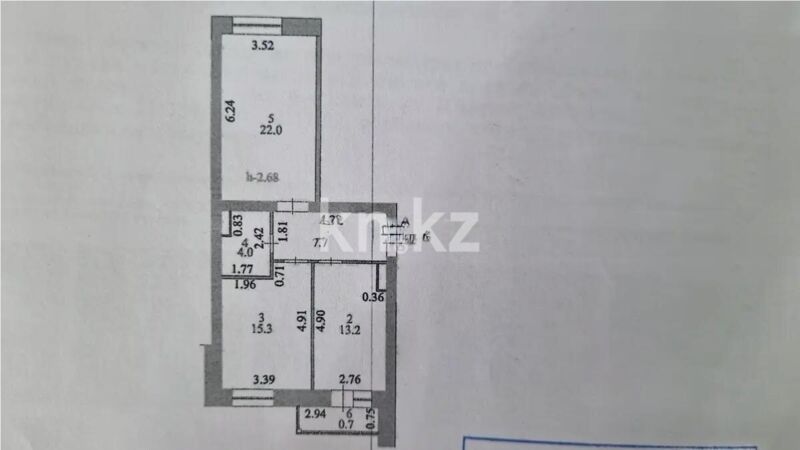 Продажа 2-комнатной квартиры, 63 м² - Продажа двухкомнатных квартир в Астане - страница 2 фото 5 из 5