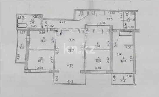 Продажа 5-комнатной квартиры, 136 м² - Продажа квартир в Казахстане - страница 33 фото 4 из 4