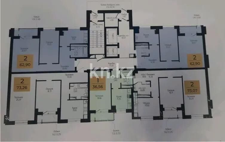 Продажа 2-комнатной квартиры, 63 м² - Продажа двухкомнатных квартир в р-не Нура Астаны - страница 57 фото 1 из 1