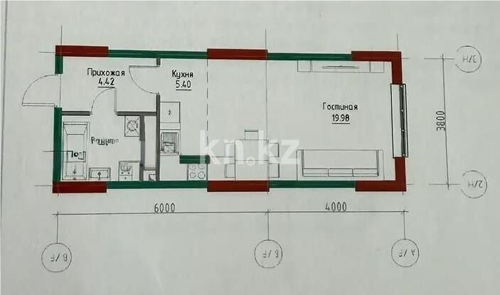 Продажа 2-комнатной квартиры, 70 м² - Продажа двухкомнатных квартир в Медеуском р-не Алматы - страница 12 фото 1 из 1