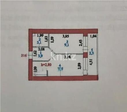 Продажа 1-комнатной квартиры, 34 м² - Продажа квартир в новостройках Астаны - страница 23 фото 7 из 7