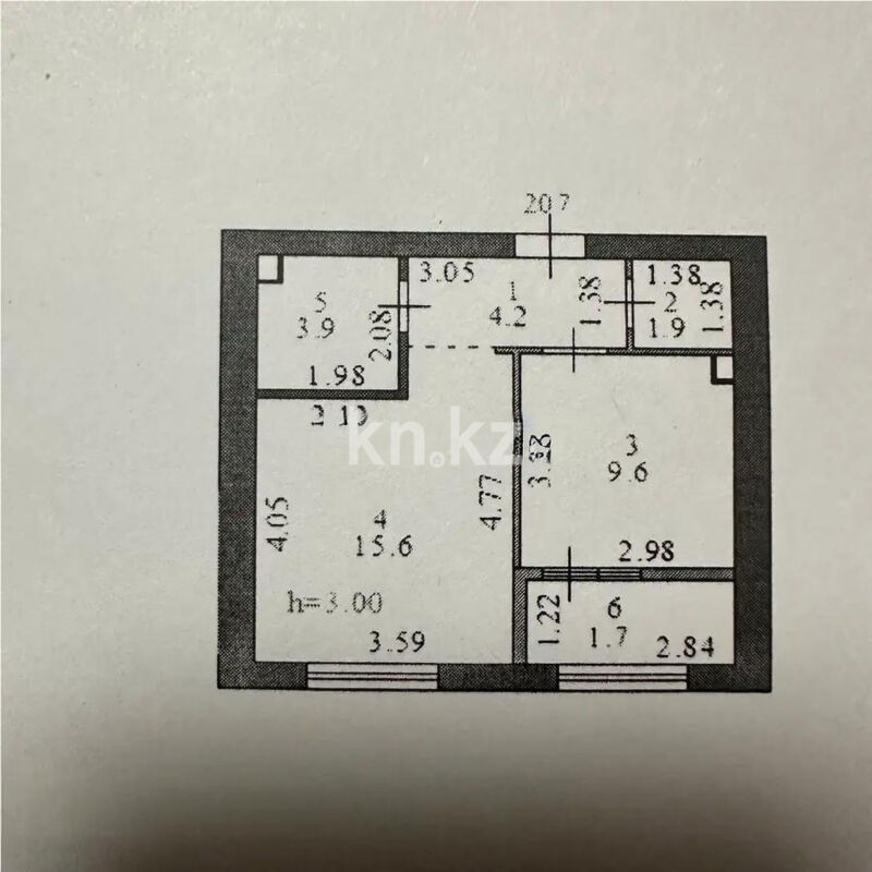 Продажа 1-комнатной квартиры, 36.9 м² - Продажа квартир в Казахстане - страница 12 фото 1 из 1