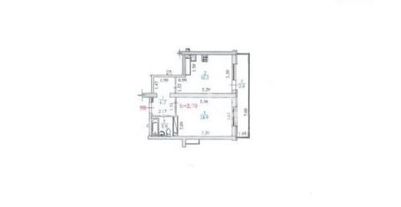 Продажа 1-комнатной квартиры, 47 м² - Продажа однокомнатных квартир в Ауэзовском р-не Алматы - страница 3 фото 2 из 2