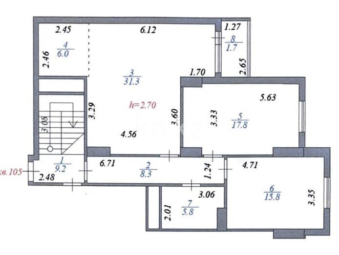 Продажа 3-комнатной квартиры, 92 м² - Продажа квартир в новостройках Астаны - страница 6 фото 7 из 7
