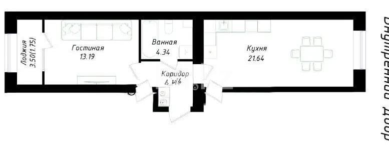 Продажа 2-комнатной квартиры, 45 м² - Продажа квартир от собственников в Астане - страница 18 фото 1 из 1