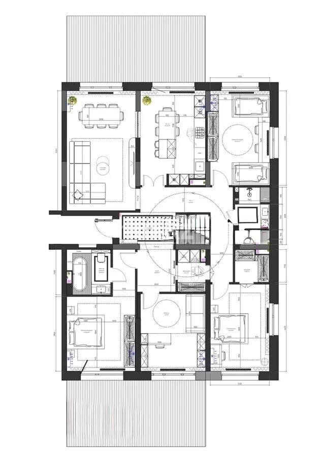 Продажа 5-комнатной квартиры, 165 м² - Продажа  пятикомнатных квартир в новостройках Алматы фото 1 из 1