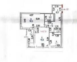 Продажа 2-комнатной квартиры, 68.3 м² - Продажа квартир от собственников в Астане - страница 7 фото 2 из 2