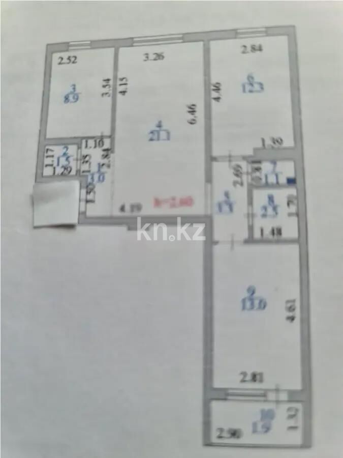Продажа 3-комнатной квартиры, 70 м² - Продажа квартир в панельном доме в Астане - страница 14 фото 6 из 6