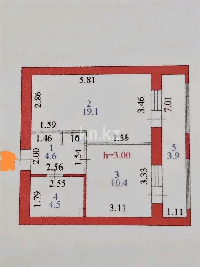 Продажа 1-комнатной квартиры, 42.5 м² - Продажа квартир в Казахстане - страница 15 фото 5 из 5