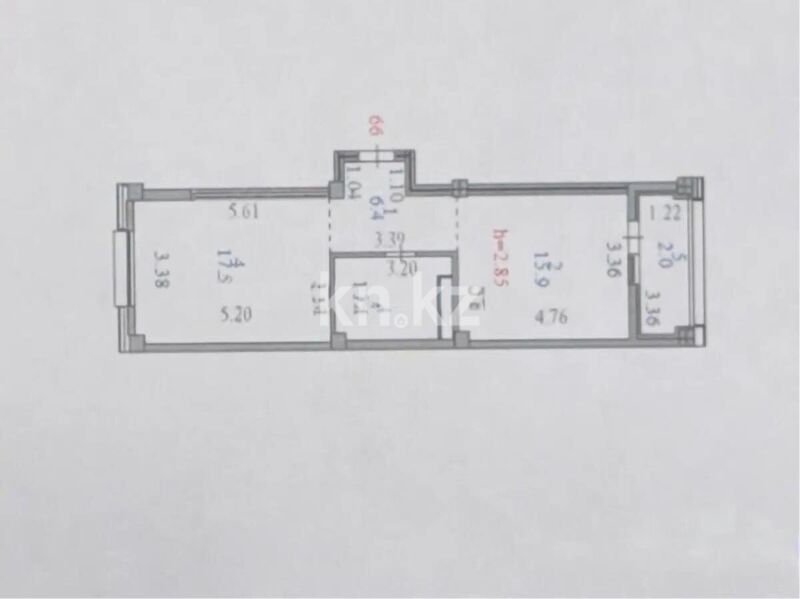 Продажа 1-комнатной квартиры, 47.2 м² - Продажа квартир в Казахстане - страница 63 фото 1 из 1
