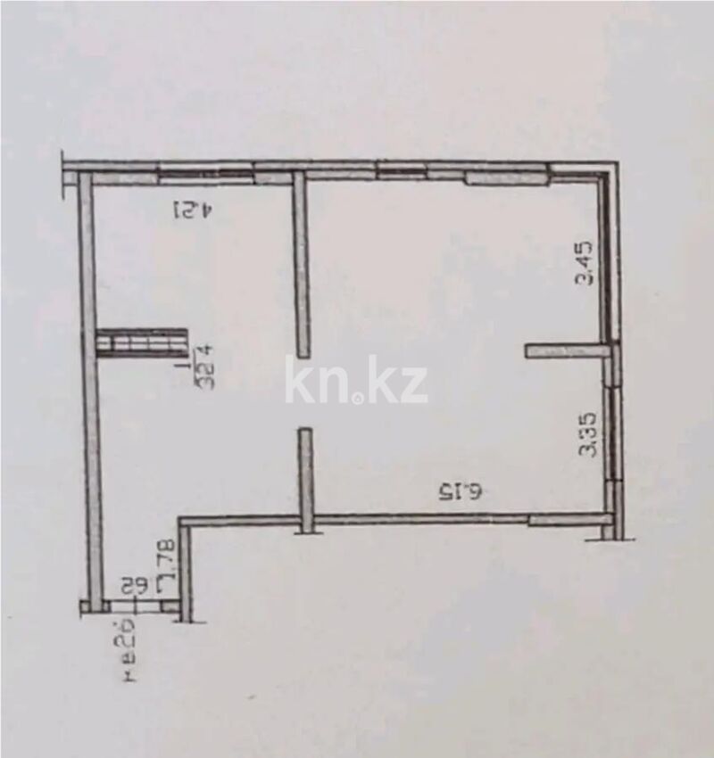 Продажа 3-комнатной квартиры, 78.21 м² - Продажа трехкомнатных квартир в Турксибском р-не Алматы - страница 2 фото 1 из 1