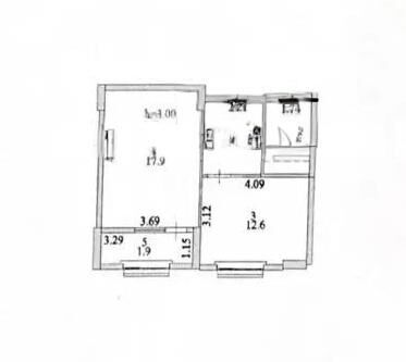 Продажа 1-комнатной квартиры, 42.1 м² - Продажа квартир в Казахстане - страница 5 фото 1 из 1