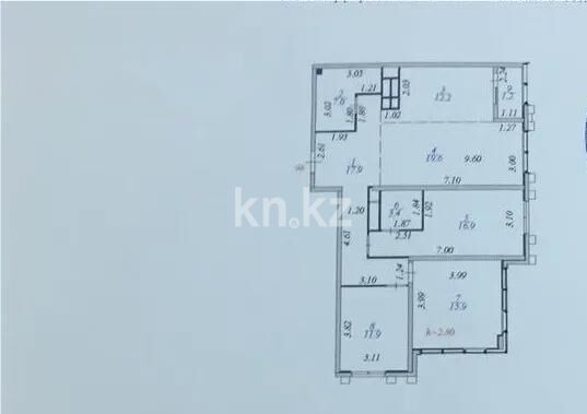 Продажа 4-комнатной квартиры, 106 м² - Продажа четырехкомнатных квартир в Казахстане - страница 2 фото 4 из 4
