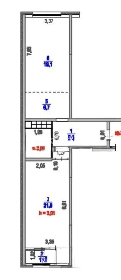 Продажа 2-комнатной квартиры, 61 м² - Продажа квартир в Казахстане - страница 203 фото 3 из 3