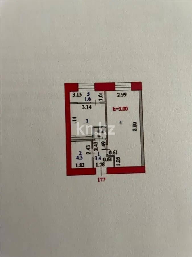 Продажа 1-комнатной квартиры, 38.9 м² - Продажа однокомнатных квартир в р-не Есиль Астаны - страница 25 фото 4 из 4