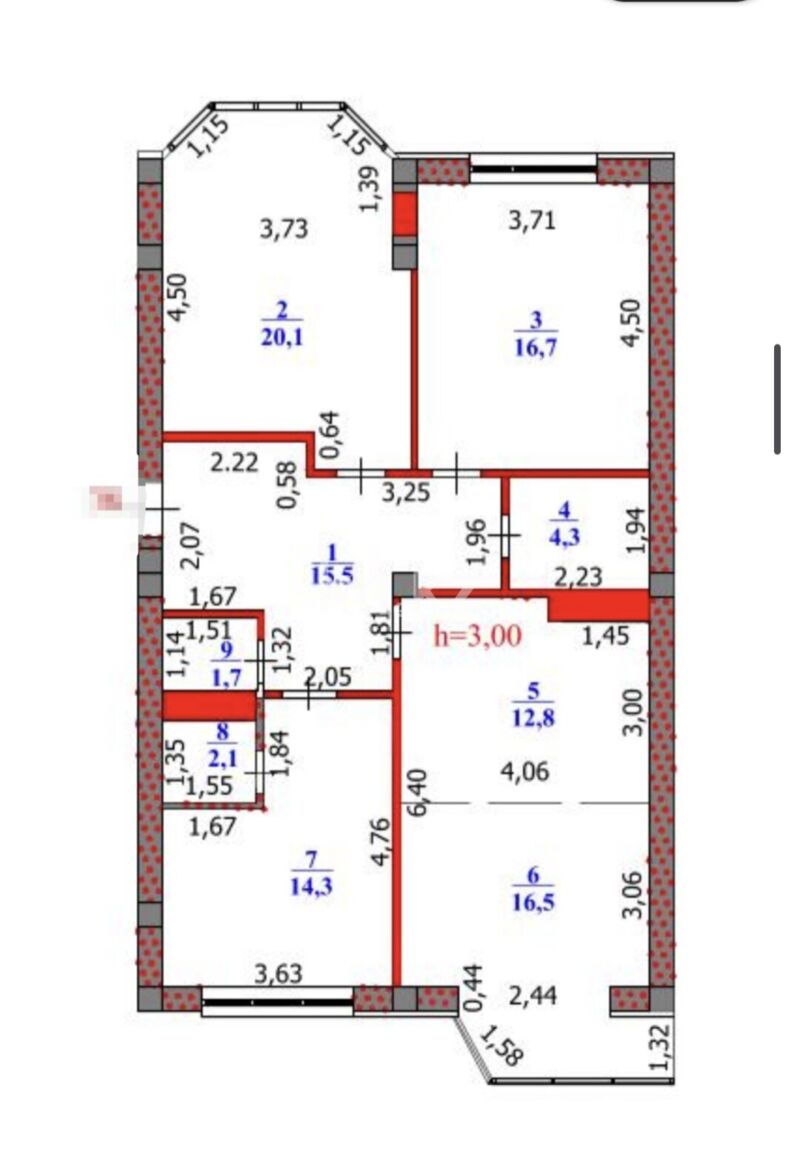 Продажа 4-комнатной квартиры, 104 м² - Продажа четырехкомнатных квартир в кирпичном доме в Казахстане - страница 6 фото 35 из 35