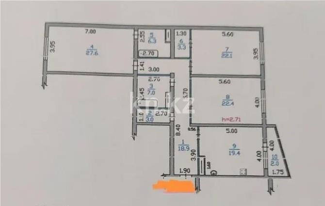 Продажа 3-комнатной квартиры, 132 м² - Продажа квартир в монолитном доме в Алматы - страница 5 фото 10 из 10