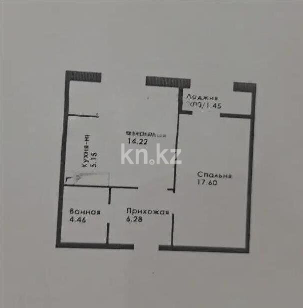 Продажа 2-комнатной квартиры, 49 м² - Продажа квартир в монолитно-каркасном доме в Казахстане - страница 5 фото 4 из 4