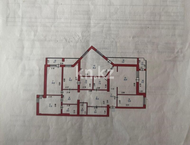 Продажа 5-комнатной квартиры, 206.5 м² - Продажа квартир в Казахстане - страница 21 фото 1 из 28
