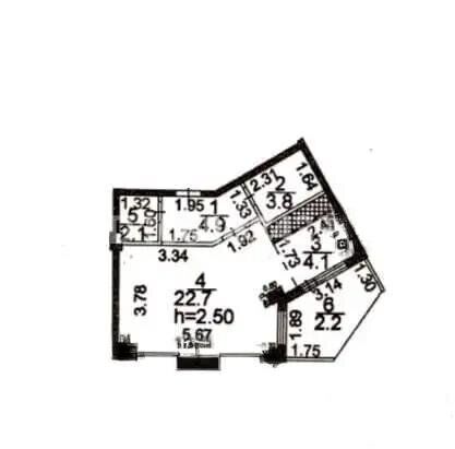 Продажа 1-комнатной квартиры, 42 м² - Продажа квартир в новостройках Караганды фото 5 из 6