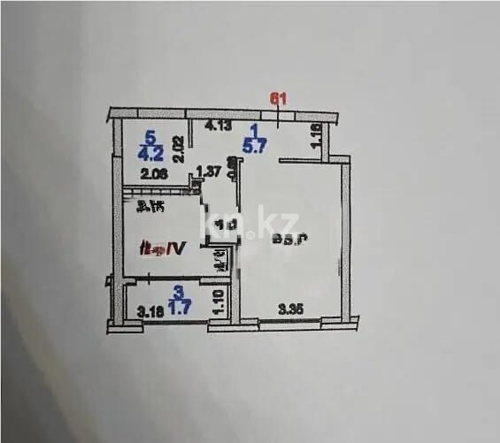 Продажа 1-комнатной квартиры, 37.9 м² - Продажа квартир в новостройках Алматы без посредников - страница 14 фото 2 из 2