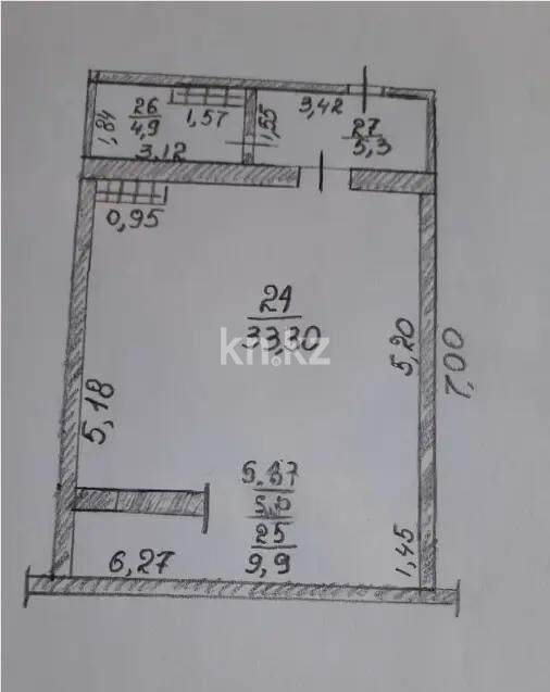 Продажа 1-комнатной квартиры, 51.8 м² - Продажа однокомнатных квартир в Алмалинском р-не Алматы - страница 14 фото 5 из 5