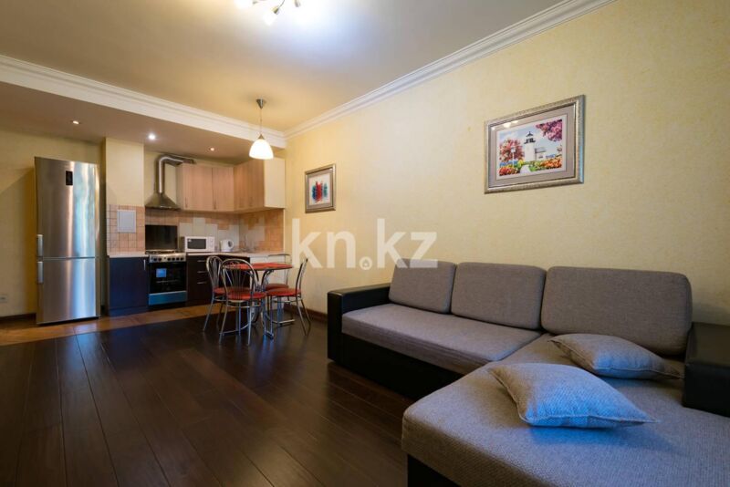Аренда 2-комнатной квартиры посуточно, 60 м² - Аренда двухкомнатных квартир посуточно в Алматы - страница 2 фото 2 из 10