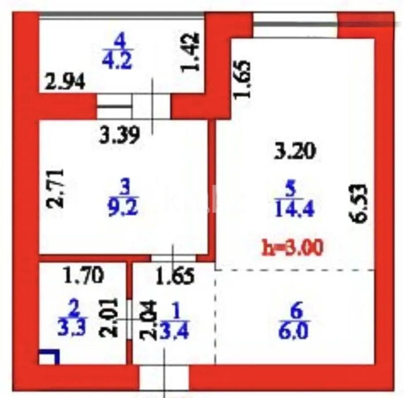 Продажа 2-комнатной квартиры, 40 м² - Продажа двухкомнатных квартир от собственников в Казахстане - страница 41 фото 4 из 4