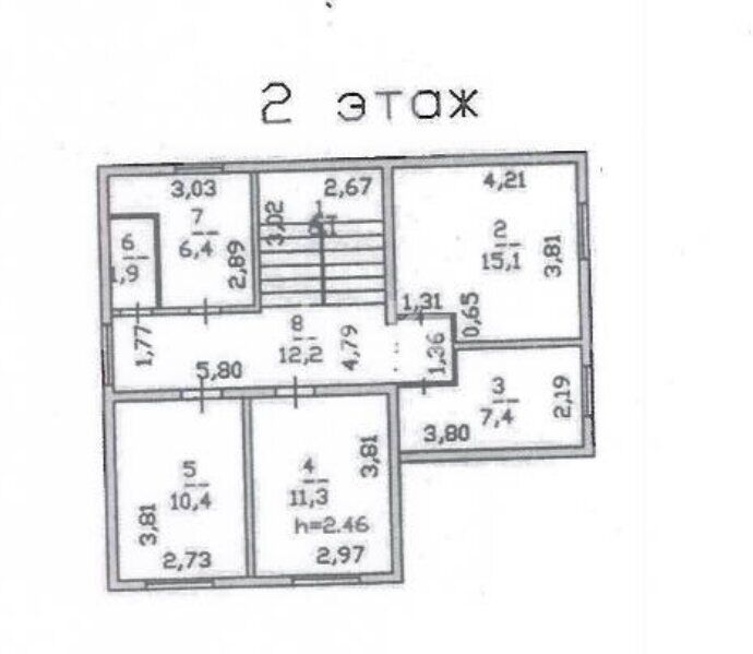 Продажа 5-комнатного дома, 170 м² - Продажа квартир в Кокшетау фото 19 из 19