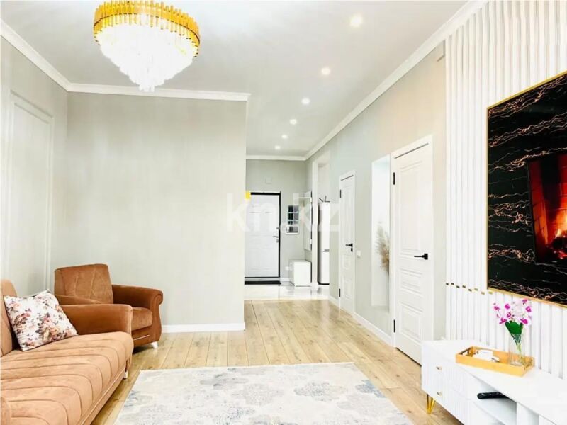 Продажа 2-комнатной квартиры, 55.2 м² - Продажа двухкомнатных квартир в монолитном доме в Алматы фото 2 из 5