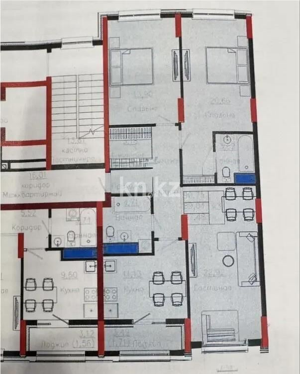 Продажа 3-комнатной квартиры, 90.75 м² - Продажа квартир в блочном доме в Астане - страница 161 фото 1 из 1