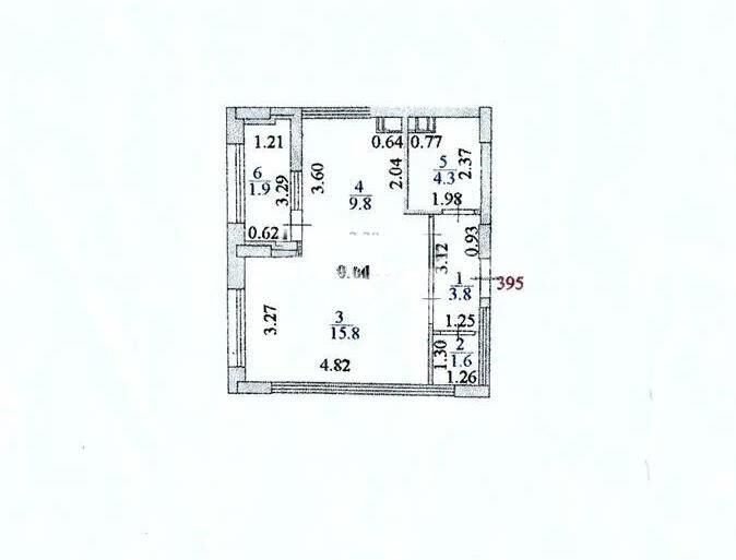 Продажа 1-комнатной квартиры, 37.2 м² - Продажа однокомнатных квартир в р-не Есиль Астаны - страница 12 фото 3 из 3