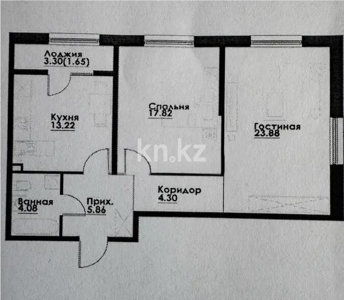 Продажа 2-комнатной квартиры, 71 м² - Продажа квартир от собственников в Алматы - страница 272 фото 1 из 1
