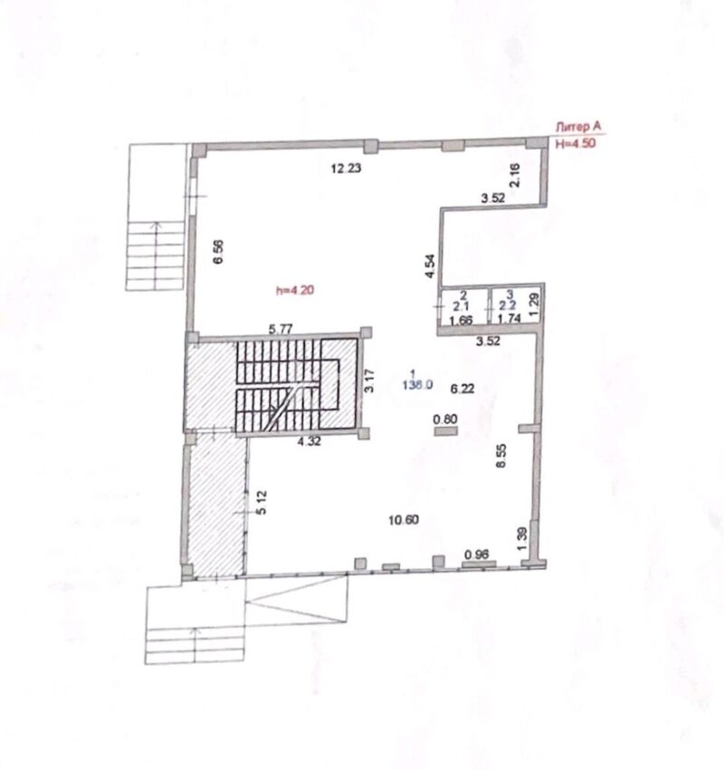 Продажа помещения, 302 м² - Продажа офисных и торговых помещений в Астане в р-не Сарайшык фото 2 из 11
