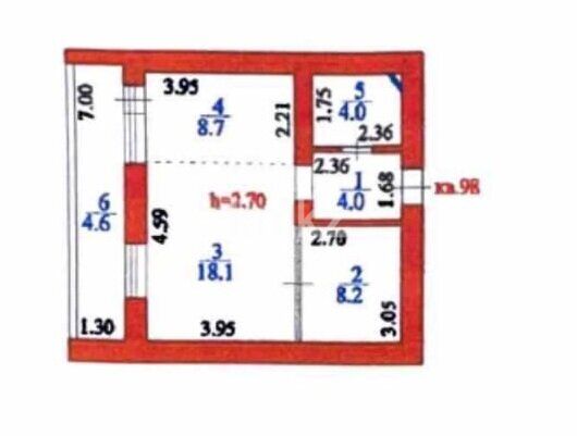 Продажа 2-комнатной квартиры, 47 м² - Продажа квартир в кирпичном доме в Казахстане - страница 42 фото 2 из 35