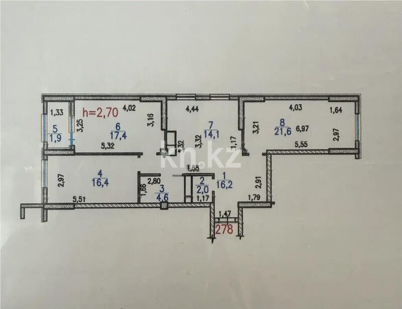 Продажа 3-комнатной квартиры, 96 м² - Продажа трехкомнатных квартир в Алматы - страница 25 фото 9 из 9