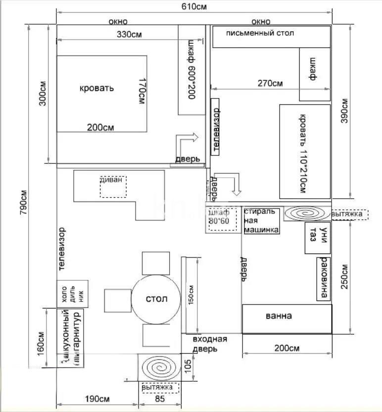 Продажа 3-комнатной квартиры, 45 м² - Продажа трехкомнатных квартир в Казахстане - страница 12 фото 7 из 7