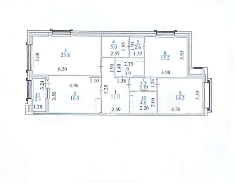 Продажа 3-комнатной квартиры, 102.4 м² - Продажа квартир в монолитно-каркасном доме в Астане - страница 131 фото 3 из 3