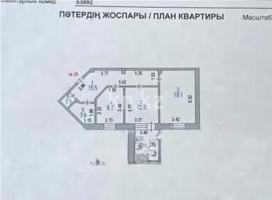 Продажа 2-комнатной квартиры, 60.8 м² - Продажа двухкомнатных квартир в р-не Байконур Астаны - страница 7 фото 6 из 6