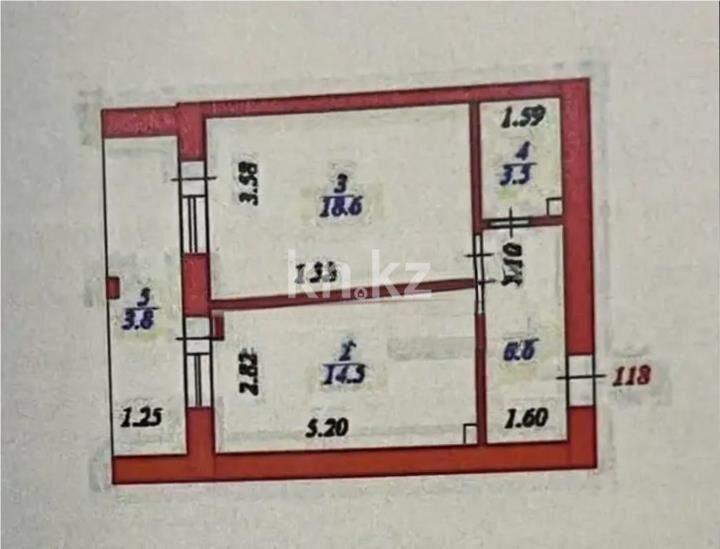 Продажа 2-комнатной квартиры, 48 м² - Продажа двухкомнатных квартир в р-не Есиль Астаны - страница 41 фото 1 из 1