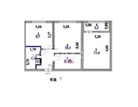 Продажа 2-комнатной квартиры, 52.5 м² - Продажа двухкомнатных квартир от собственников в Астане - страница 11 фото 1 из 1